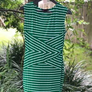 Large sleeveless stretchy dress